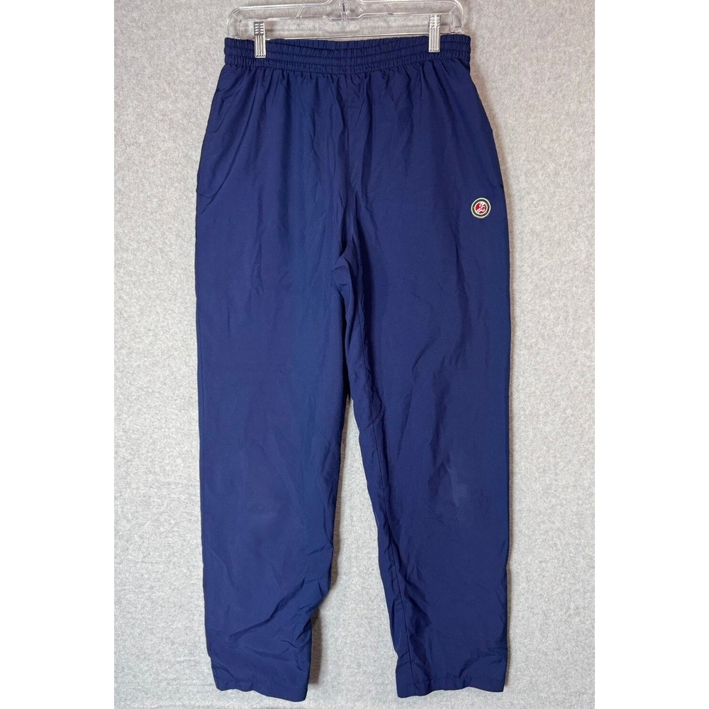 Adidas Team Vintage Track Pants Casual Women's Dark Navy Blue Size Medium